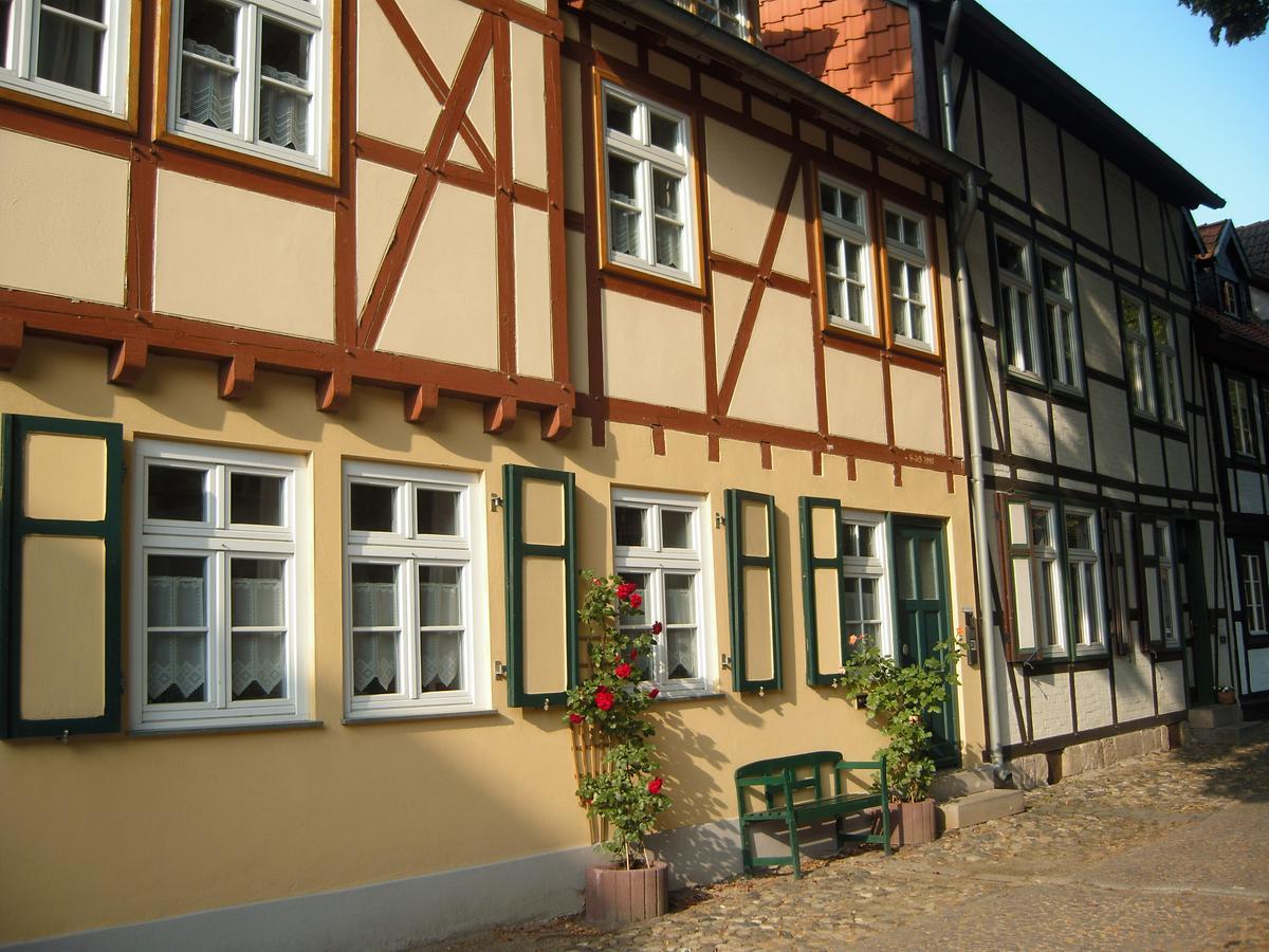Ferienwohnungen Zur Kaiserstrasse Quedlinburg Exteriör bild