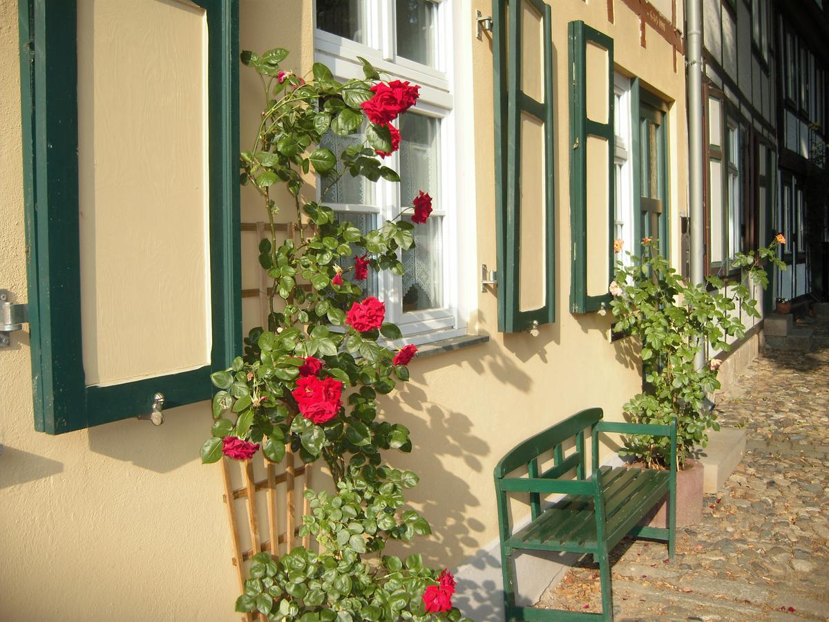 Ferienwohnungen Zur Kaiserstrasse Quedlinburg Exteriör bild